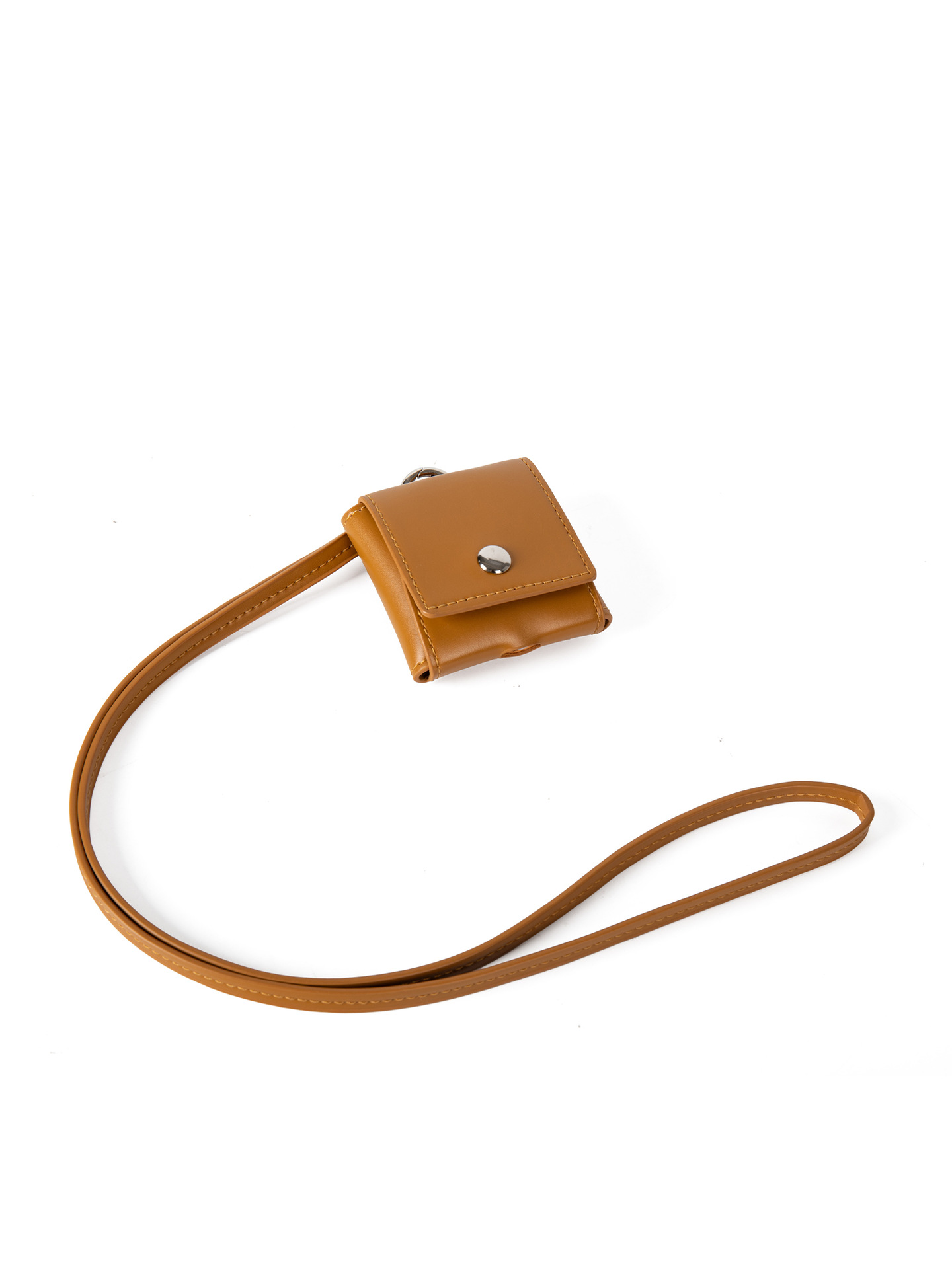 Korean-Style Exquisite And Mini Coin Purse New Style Solid Color Casual Personality Versatile Neck-Hanging Small Bag