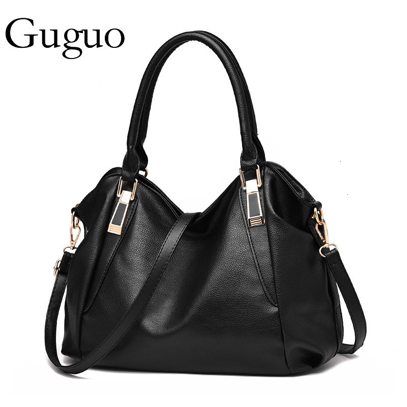 Guguo Designer Bag Manufacturer 2025 Fashion Soft Leather Handbag Large Capacity Women's Bag For Middle-aged Women Luxury Bag Shoulder Crossbody 