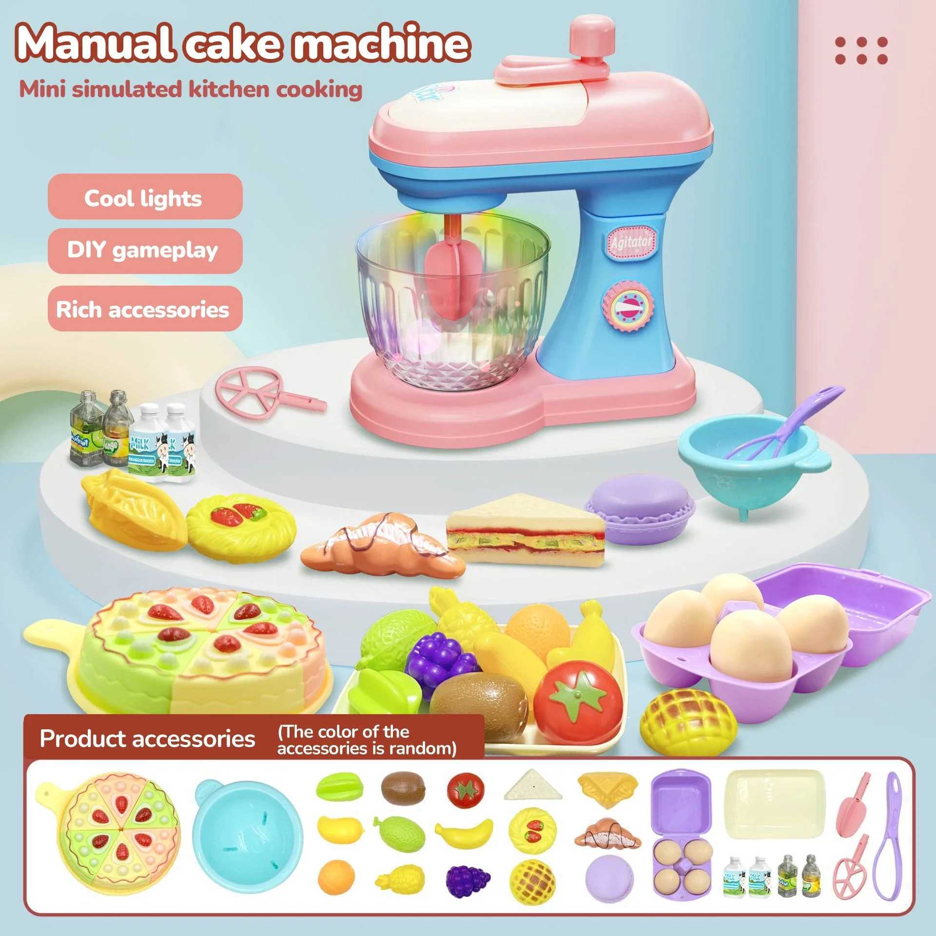 Simulated House Kitchen Toy Mini Kitchen Counter Set Fun House Playing Safe Sturdy Children Household Kitchen Toys C250922