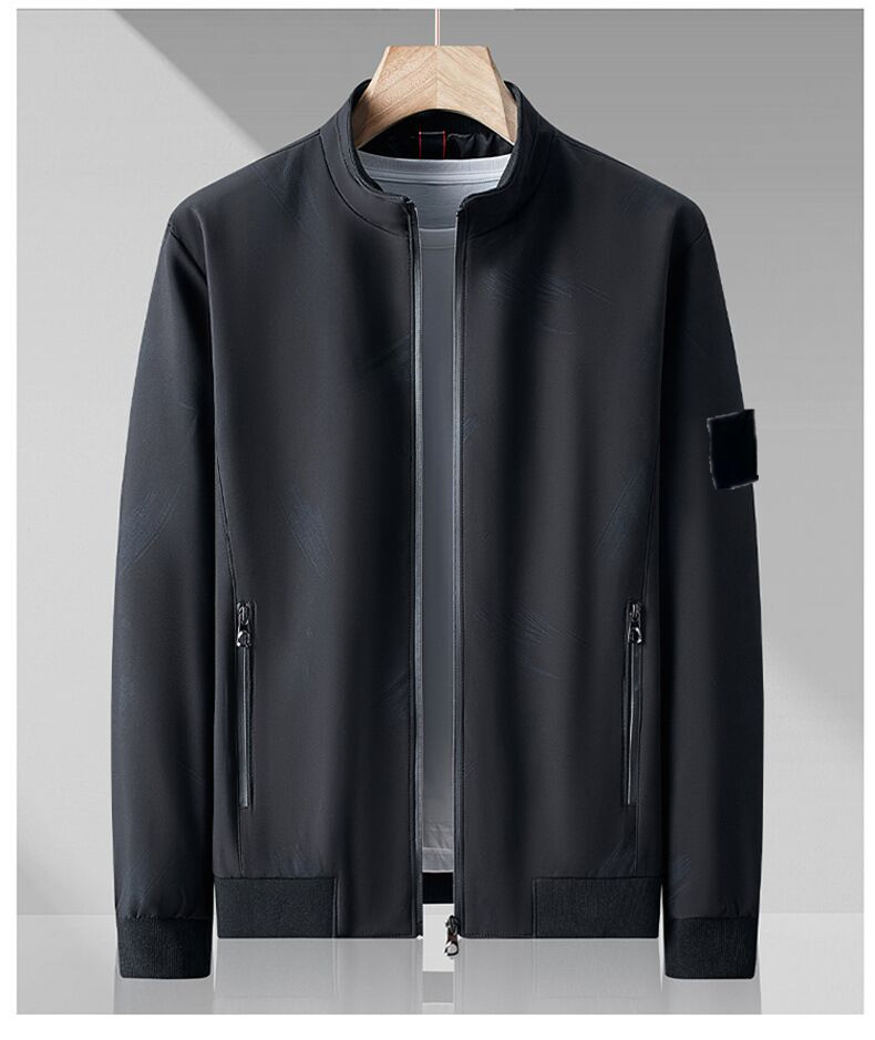 Top Jacket Luxury Brand Mens Jacket Classic Triangle Coat Fashion Youth Loose Coat Mens Windproof Thin Jacket Casual Zipper Jackets Hooded Coats Top