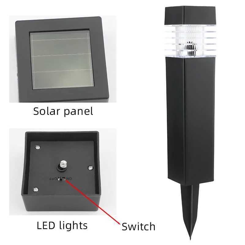 Solar Outdoor Pathway Lights Upgraded Bright LED Garden Lighting for Patio Driveway Walkways Landscaping Decor Waterproof Lamp C250922