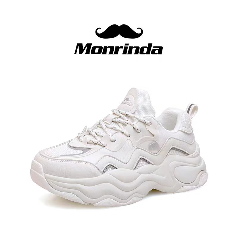 Mirinda Women's Shoes 2025 New Autumn Versatile Thick-Soled Casual Shoes Unisex Flow Cloud 2nd Generation Height-Increasing Men's Shoes Fit 