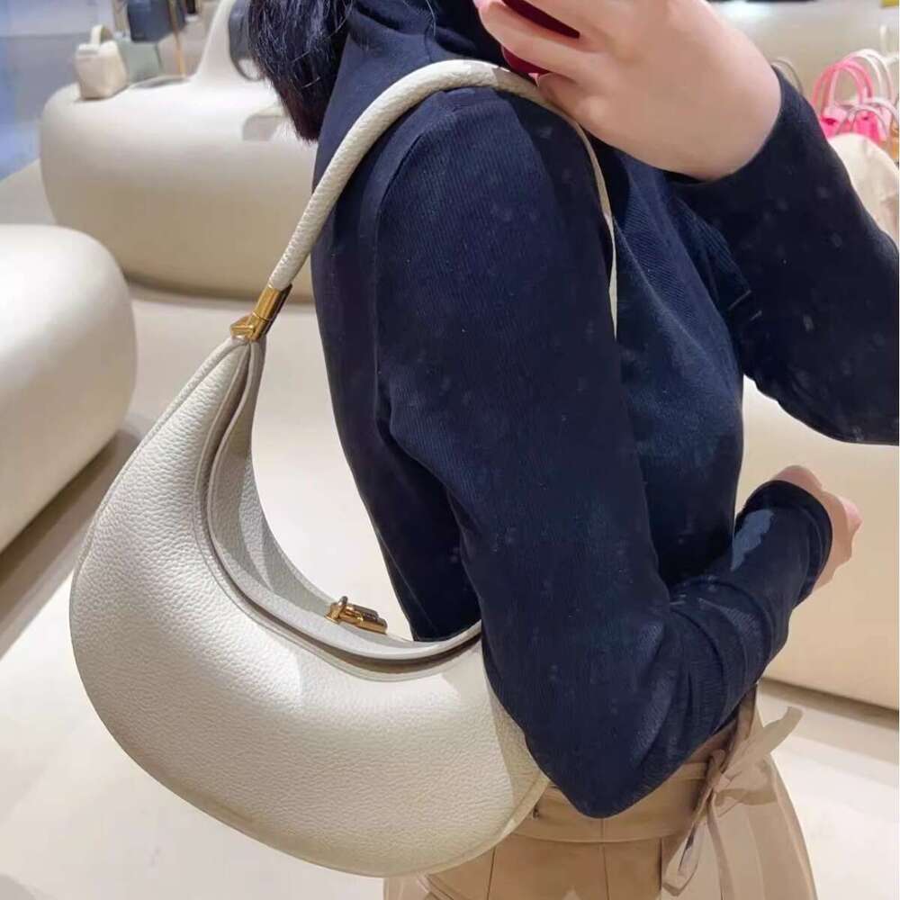Song Yue Series Medium Moon Designer New Elegant Shoulder Underarm Bag Crescent Women's Handbag