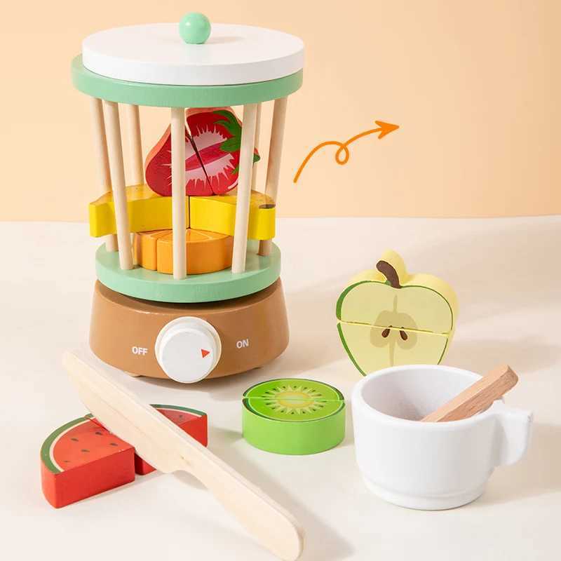 Wooden Kitchen Pretend Play Set Montessori Simulation Plates Dishes Accessories Playset Toy for Toddlers Gifts Ages 3 C250922