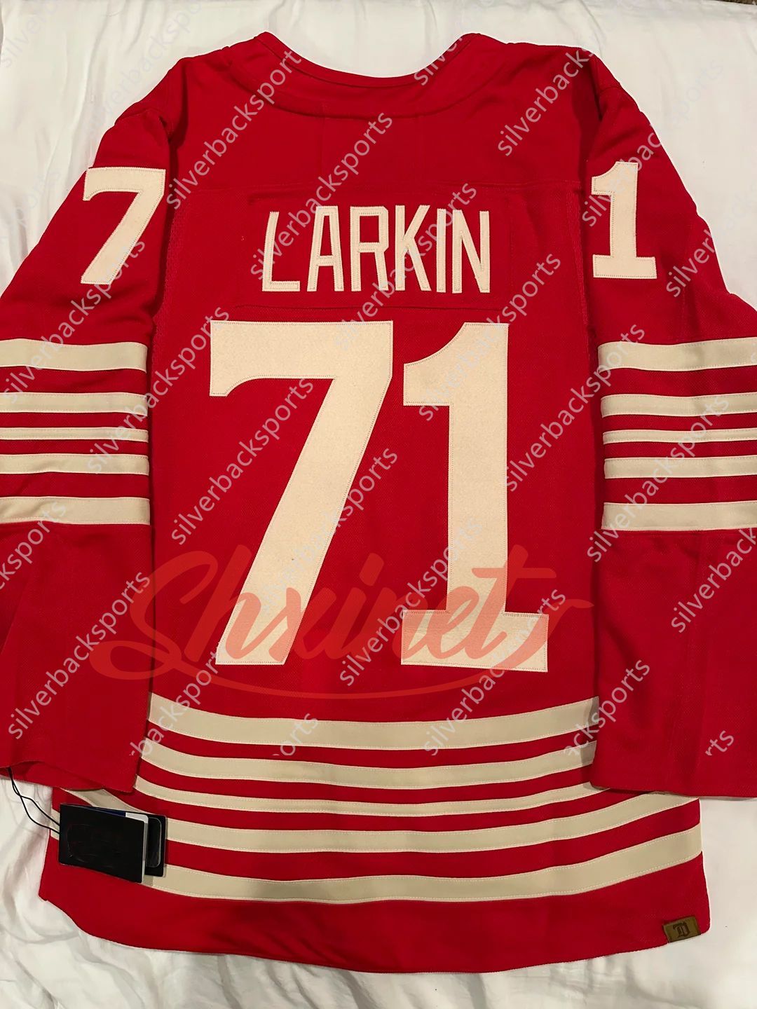 Personalized Custom 2025-26 Centennial Hockey Jersey Lucas Raymond Alex DeBrincat Patrick Kane Copp Moritz Seider Cam Talbot Marco Kasper