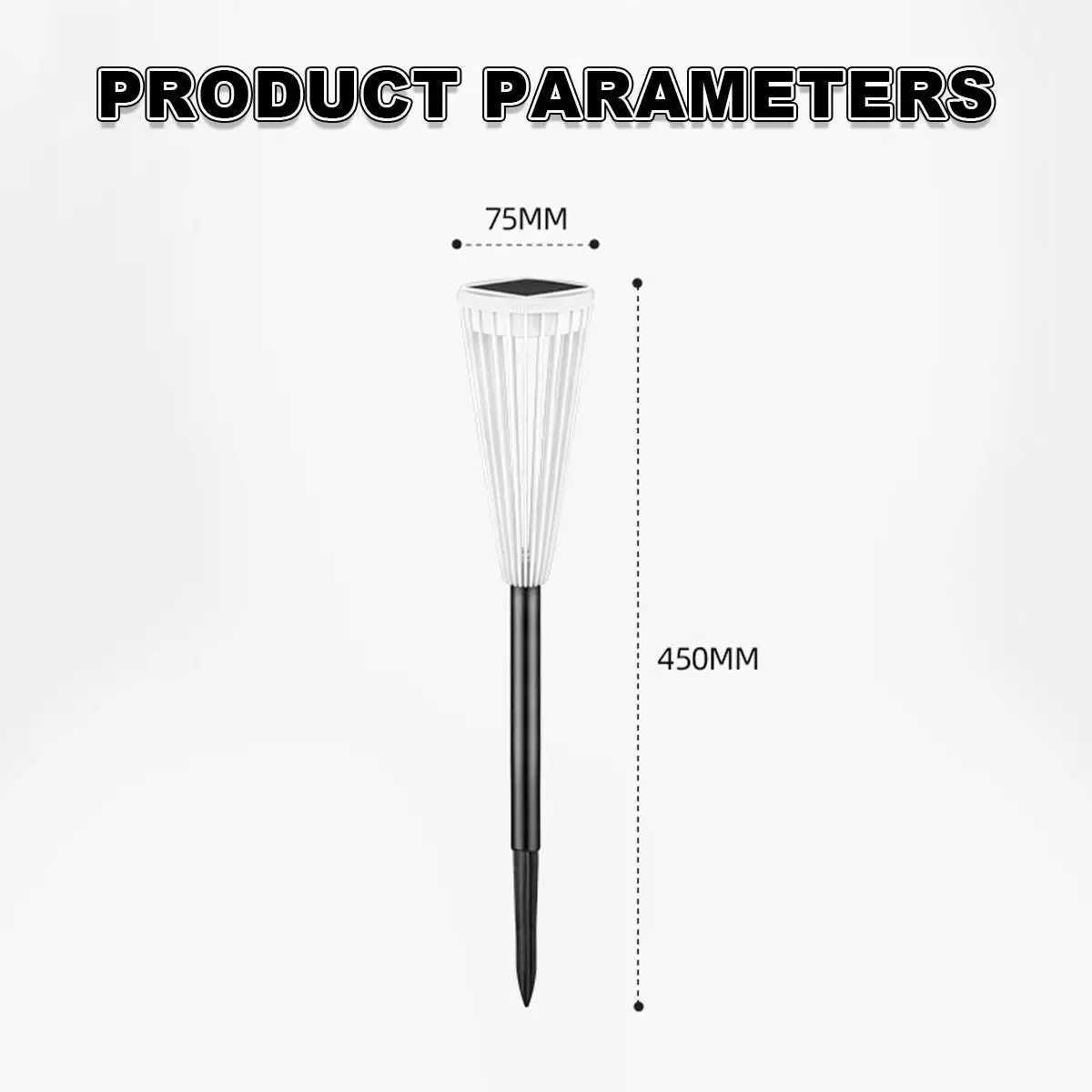 Solar Pathway Lights Dual Color Lamp For Yard Waterproof Lamps Outdoor Warm White Landscape Wireless Powered Lawn Driveway Power C250922