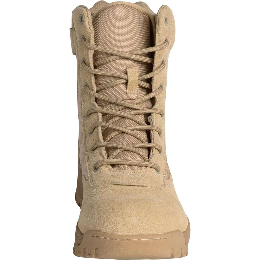 New Arrival 2025 free shipping Hot Luxury shoes Men's 7-Inch Tactical Brand Designer - Thick Sole Fashion Durable Suede, Side ZipperWork & Hiking