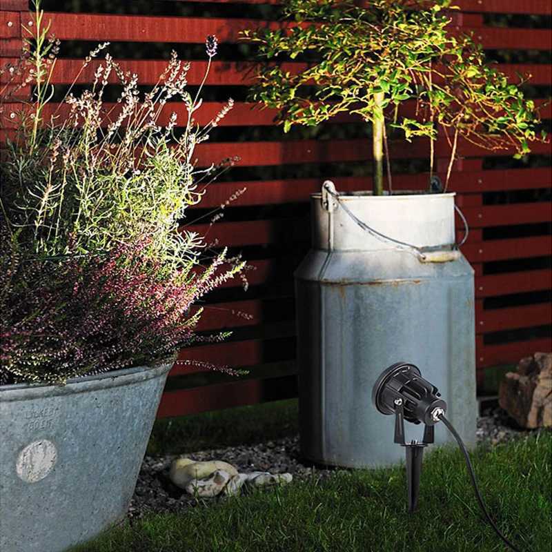 Garden Villa Square Greening Outdoor IP65 Waterproof LED Lawn Light Landscape Tree Spotlight 220V 110V 12V 24V LED Spotlight C250922