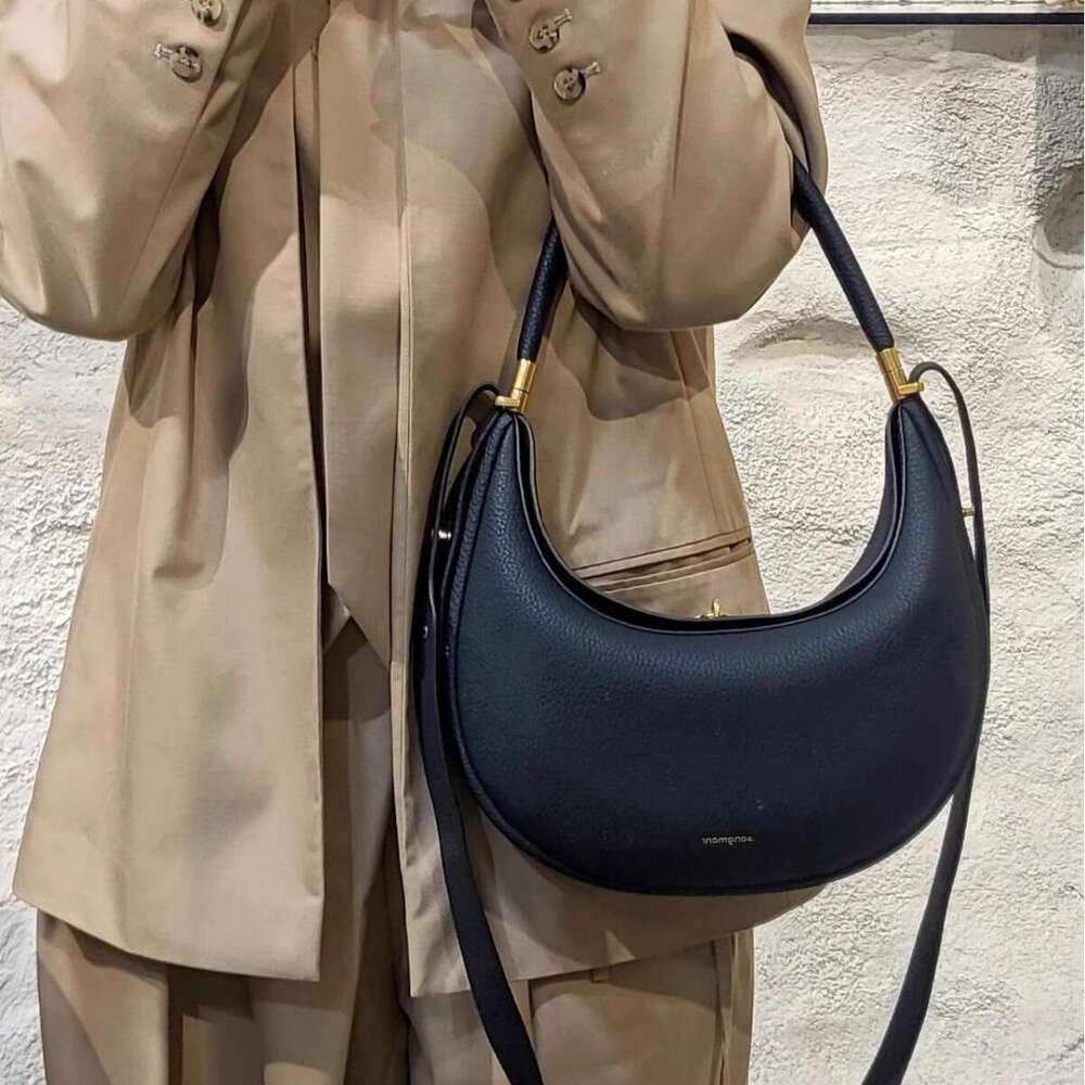 Song Yue Series Medium Moon Designer New Elegant Shoulder Underarm Bag Crescent Women's Handbag