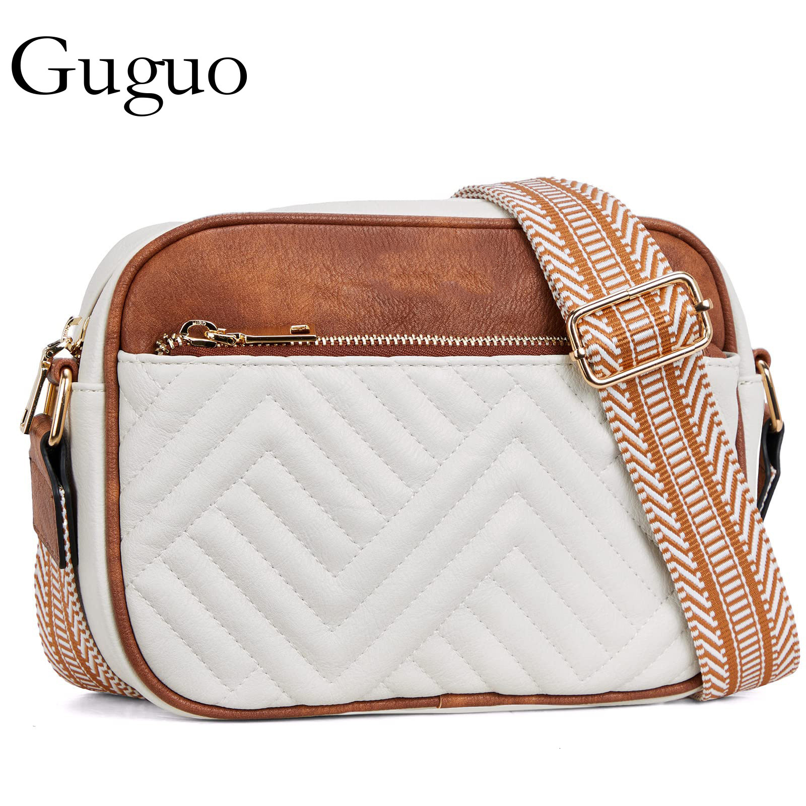 Guguo Designer Bag In Stock Cross-border Wholesale Luxury Bag 2024 New Trendy Versatile Women's Crossbody Bag Shoulder Bag Small Square Bag With 