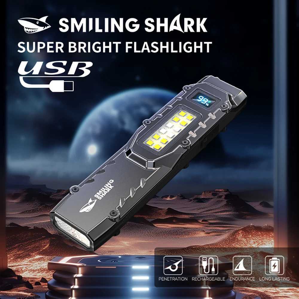 Smilingshark SD5308 Flashlight Super BrightAdjustab Brightn Flashlight Rechargeab Flashlight for ergency Cam Y250922
