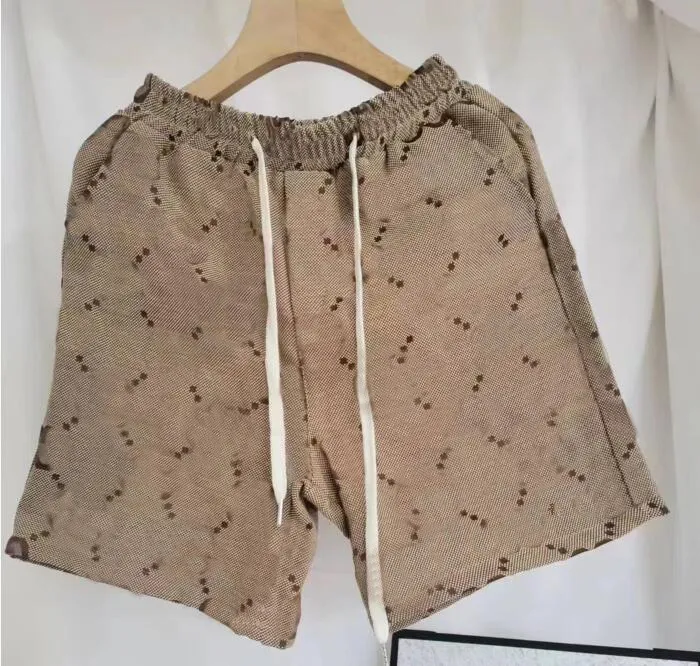 summer Luxury Mens plus size shorts designer classical letter print short Beach pants europe old flower big letter print pants pocket fashion casual