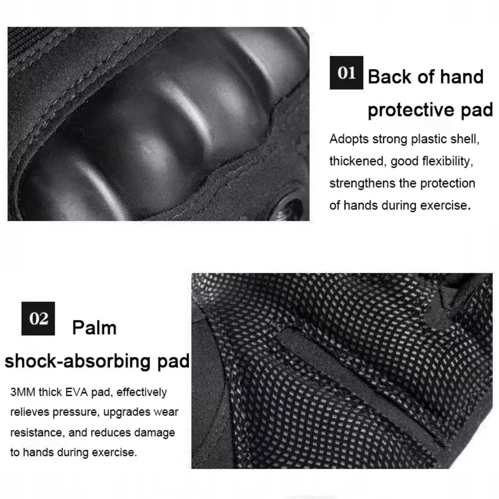 Kukirin Anti Slip Cycling Gloves Outdoor Mountaineering Camping Hiking Gloves Breathable WearResistant Hunting Tactical Gloves J250922