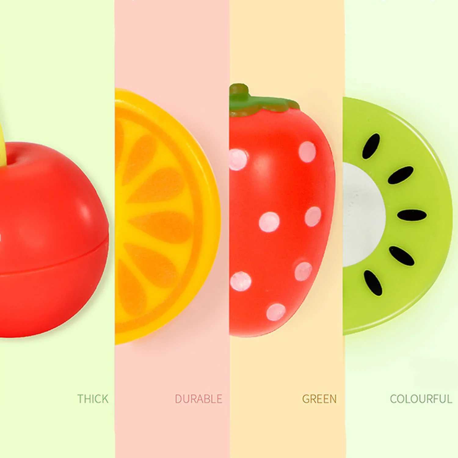 15pcs1set childrens play house simulation kitchen birthday cake toys Kids fruit cutting music DIY creative gift C2509221