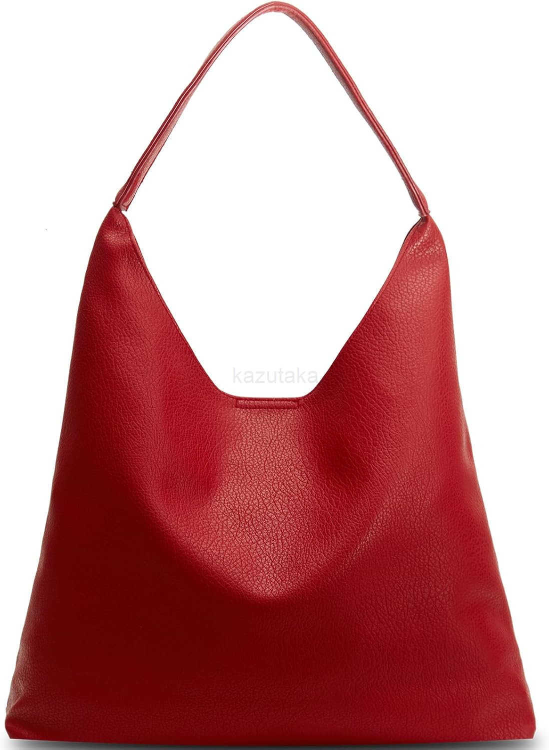 Women Soft PU Leather Shoulder Handbag highcapacity Slouchy Tote Purses Z250922