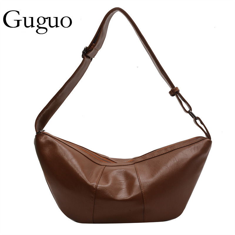 Guguo Designer Bag Dumpling Luxury Bag Bag For Women 2025 New Casual Relaxed Commuter Crossbody Bag Single Shoulder Crossbody Bag High-quality Fashion