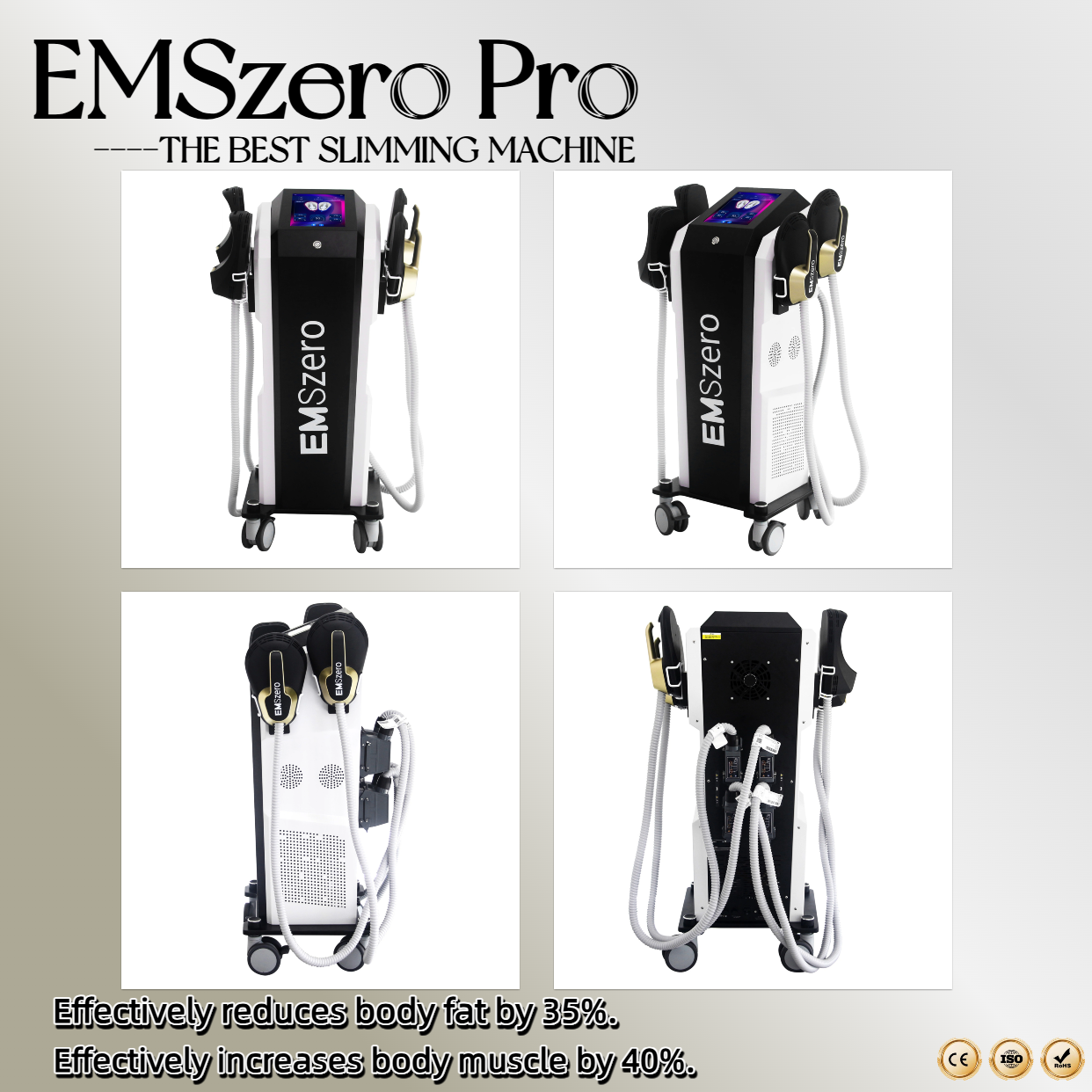 EMSzero Neo with RF EMS For Fat Removal Muscle Building Buttocks Toning Body Contouring&Shaping Body Sculpting Weight Loss 4/5 Handles Slimming Machin