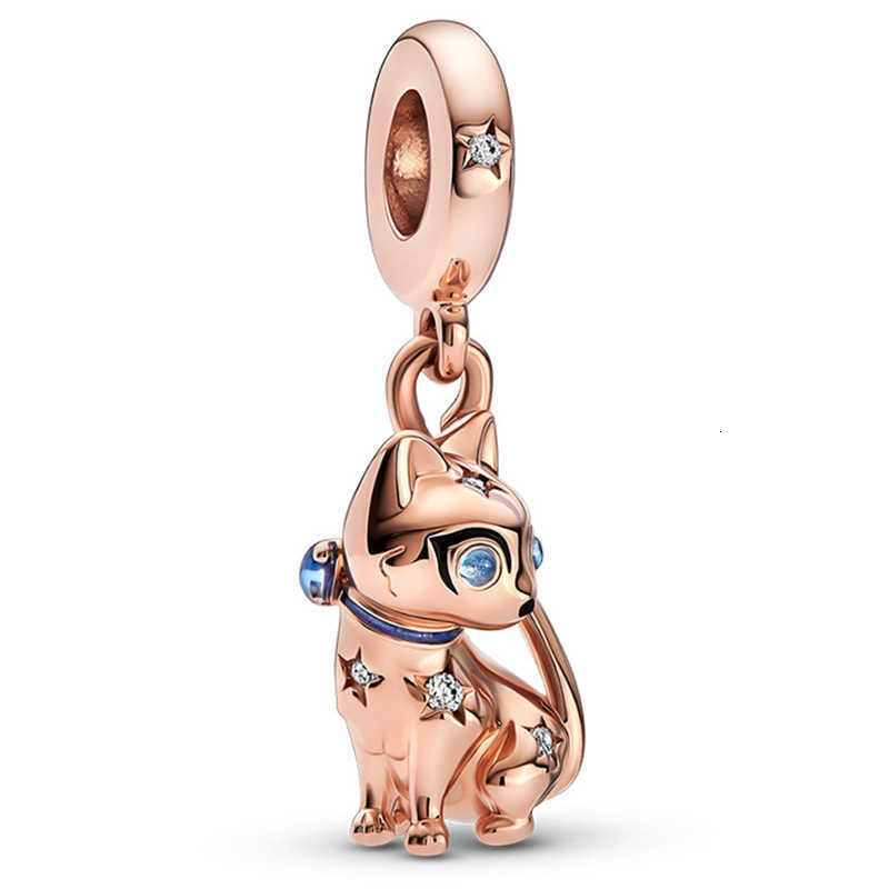 New Gold Lucky Heart Flower Dragon Snowflake Family Tree Charm Bead Fits Original Europeans 925 Silver Bracelet DIY Jewelry Gift XJ250726