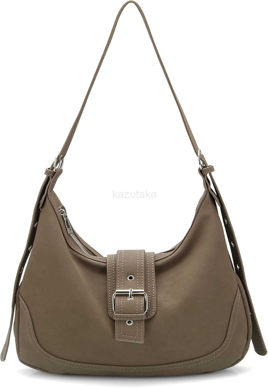 Shoulder Bag for Women Trendy Crossbody Bags Hobo Purse Vegan Leather Handbag with Adjustable Strap Z250922