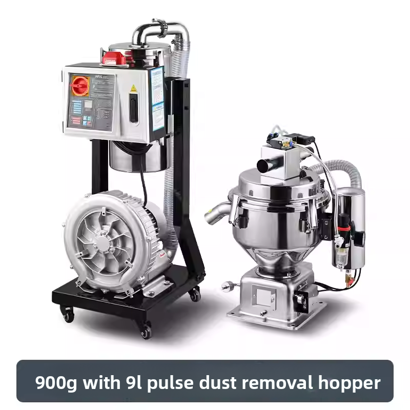 900g Pulse Dust Removal Hopper (15L/40L) - Pure Copper Motor, Stable Performance, Factory Direct Sale