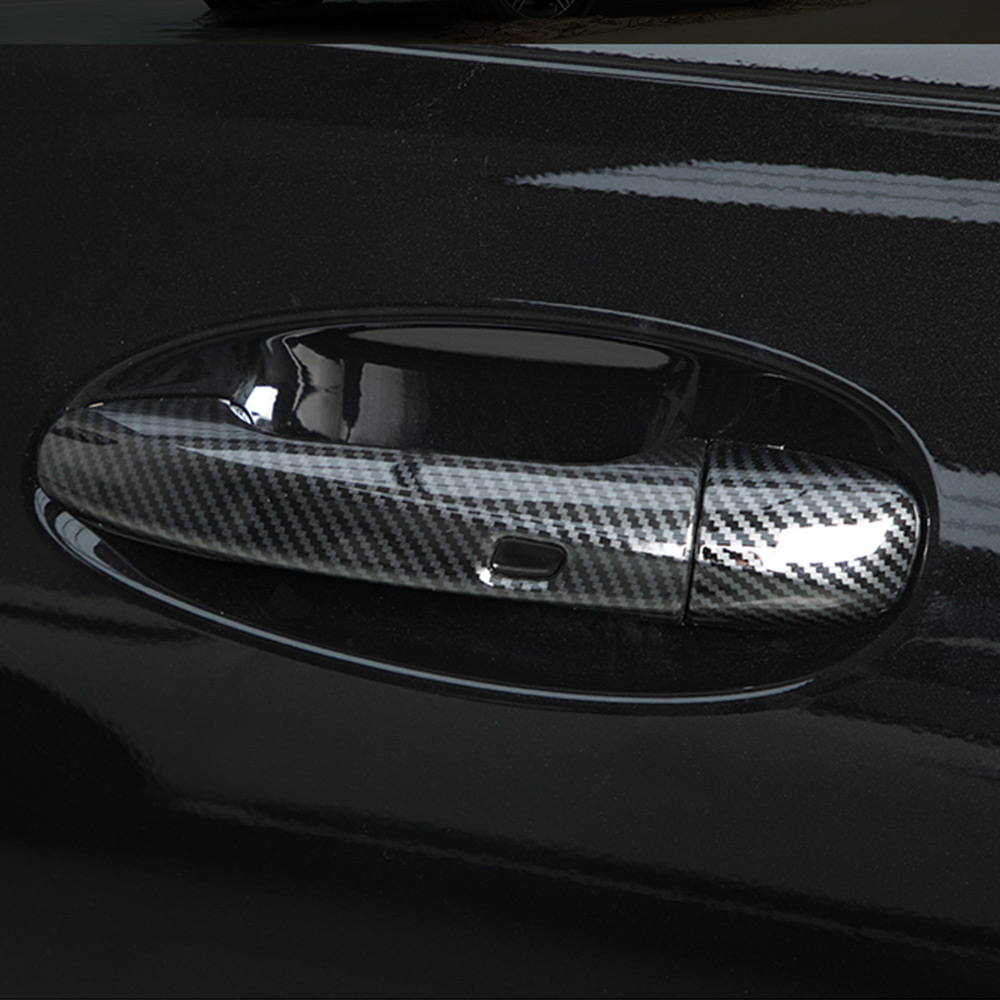 Car Door Handle Protective Cover Exterior Door Decoration Frame for Mercedes Benz GLE W167 350 450 GLE Coupe C167 53 amg 500e GLS X167 63 AMG 400d 580