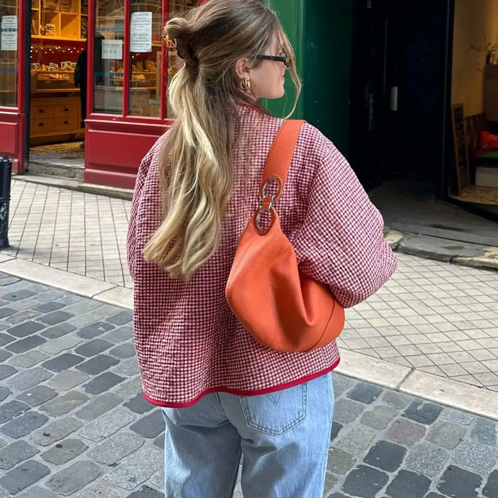 Combhasaki Womens Y2K Vintage Zip Up Cropped Jacket Aesthetic FloralStriped Lightweight Quilted Long Sleeve Coats with Pockets 250923