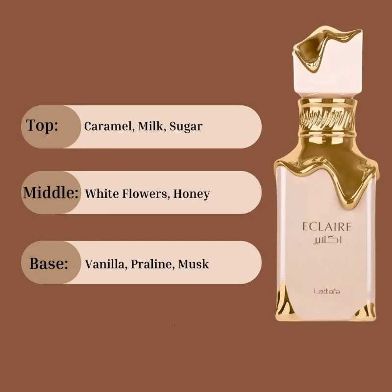 Eclaire Eau de Parfum Spray for Women 100ml Original Arab Perfumes LongLasting Floral Fruity Gourmand Fragrances Perfume F250920