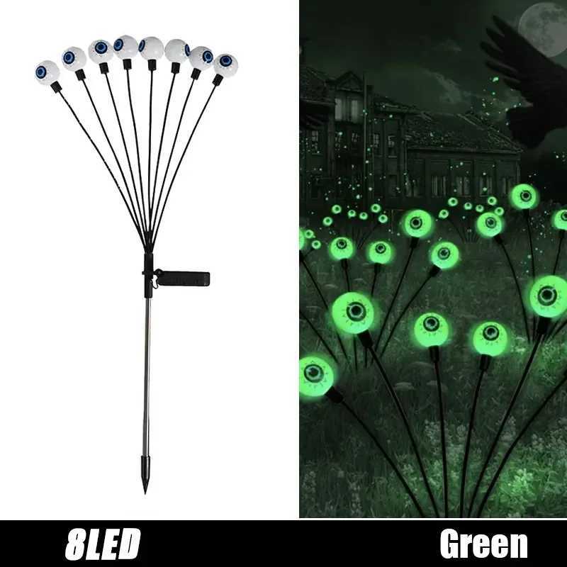 Halloween LED Eyeball Lights Solar Garden Lawn Lights Outdoor Scary Eyeball Lights Ground Lamp Halloween Party Decoration C250922