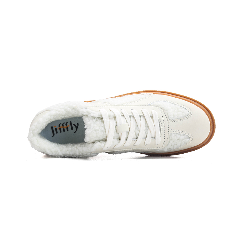 Trendy Youth-Inspired Couple's Comfy Outdoor Trainers with Enhanced Heat Retention JFY-260-2
