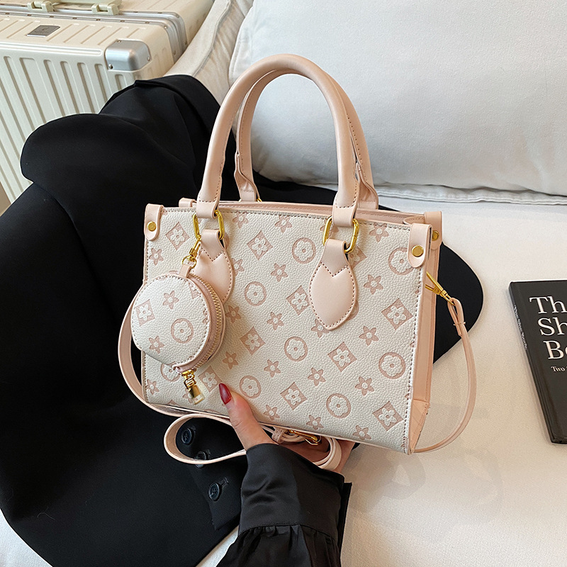 Fashion women's tote bag 2025 new high-quality printed versatile outdoor commuting handbag hot selling single shoulder crossbody bag multiple col