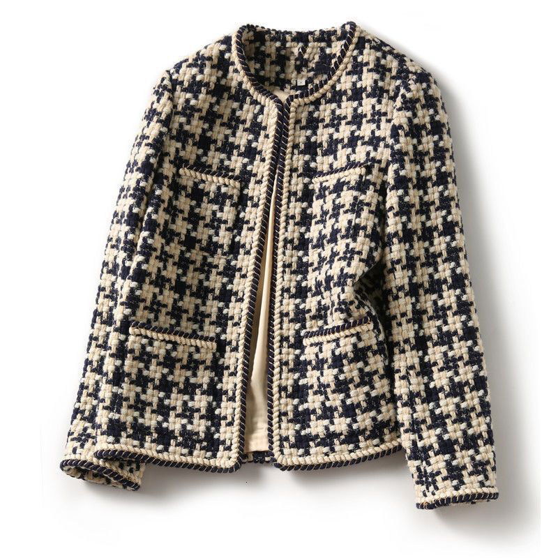 Luxury Brand Designer Clothing Jacket 2025 Little Style Jacket New Women's Early Autumn Versatile Socialite Elegant Tweed Top Slimming Goddess St