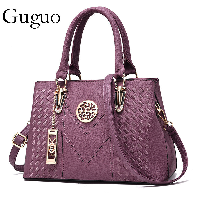 Guguo Designer Bag Cross-border Women's Bag 2025 Luxury Bag New Fashion Trend Embroidered Ladies Handbag Large Capacity Shoulder Crossbody Bag
