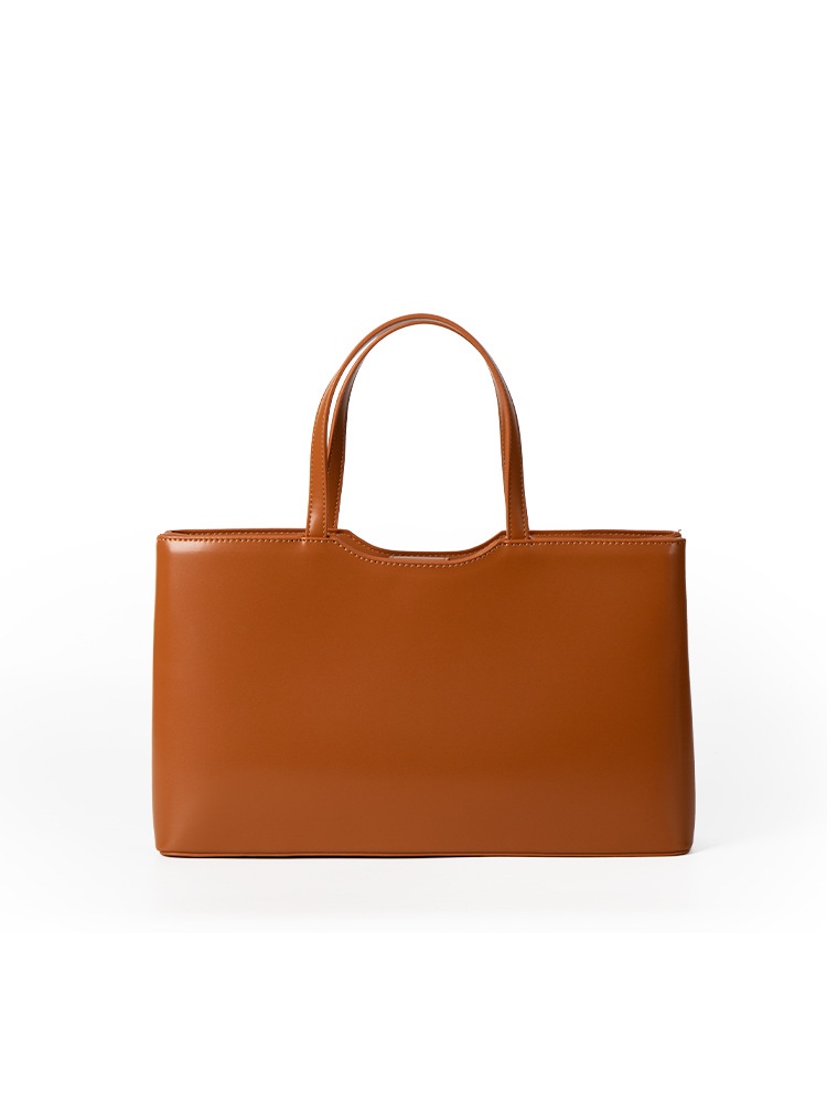 2025 Korean-Style Niche Design Minimalist Women's Handbag With Multiple Compartments High-Grade Texture Versatile Large-Capacity Tote Bag