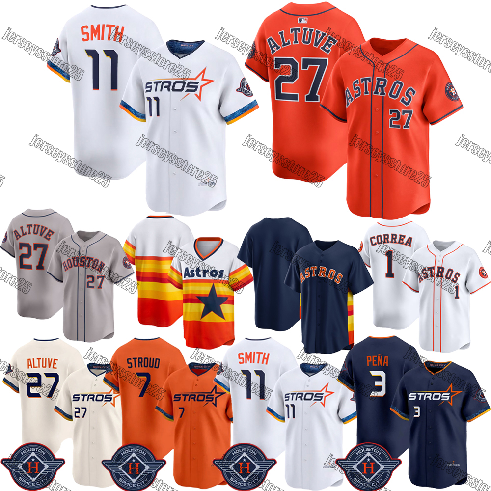 City Astros Baseball Jersey Yordan Alvarez Jose Altuve Jeremy Pena Nolan Ryan Walker Framber Valdez Still Tippin Paredes Hader McCullers Jr. Biggio Javier Jersey