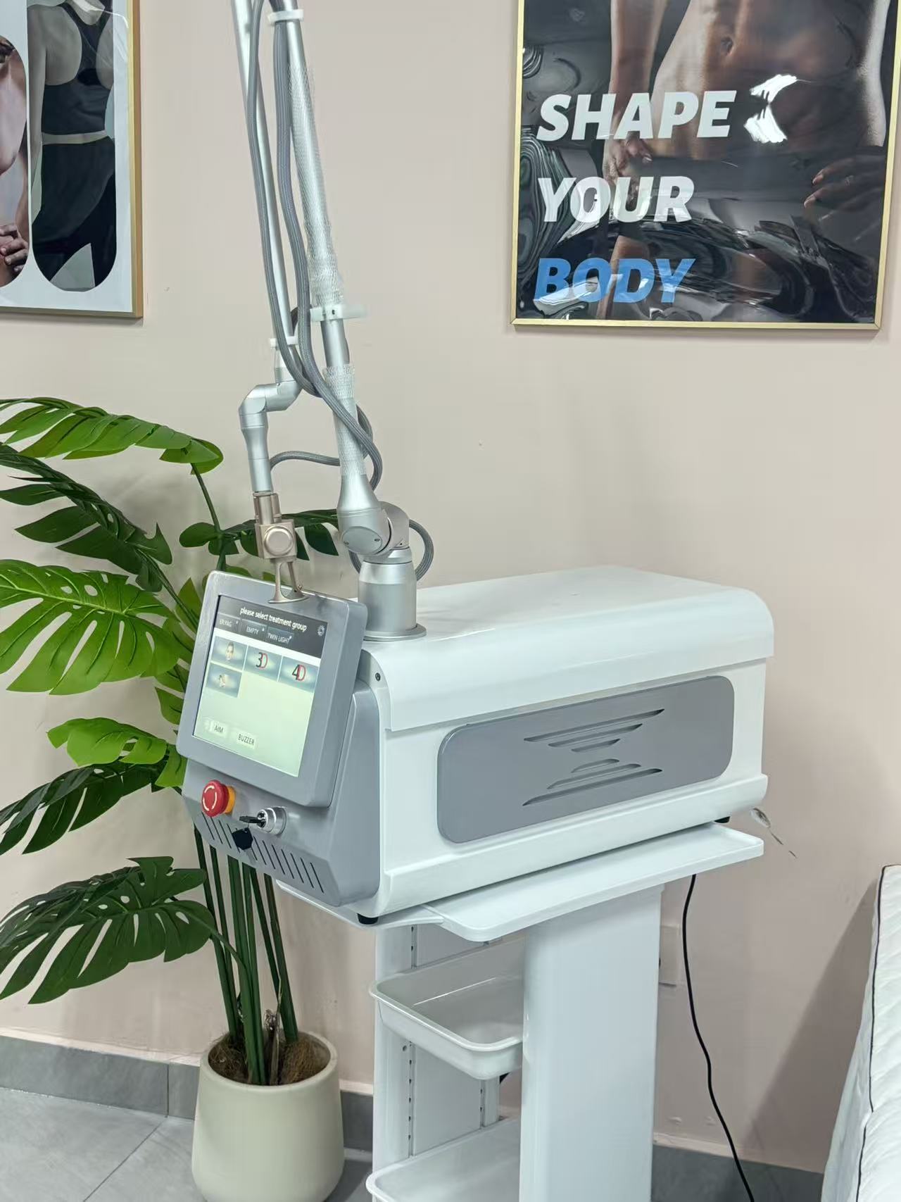 CO2 Laser Skin Rejuvenation Machine Acne Scar Removal Stretch Mark Reduction Wrinkle Treatment Vaginal Tightening Device For Beauty Salon And Dermatol