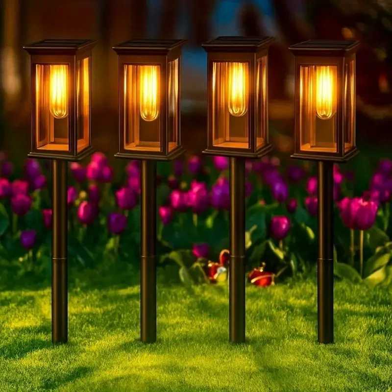 1248PCS Solar Filament Tube Lamp Outdoor Decorative LED Lighting Suitable for Gardens Lawns Paths Courtyards Terraces C250922