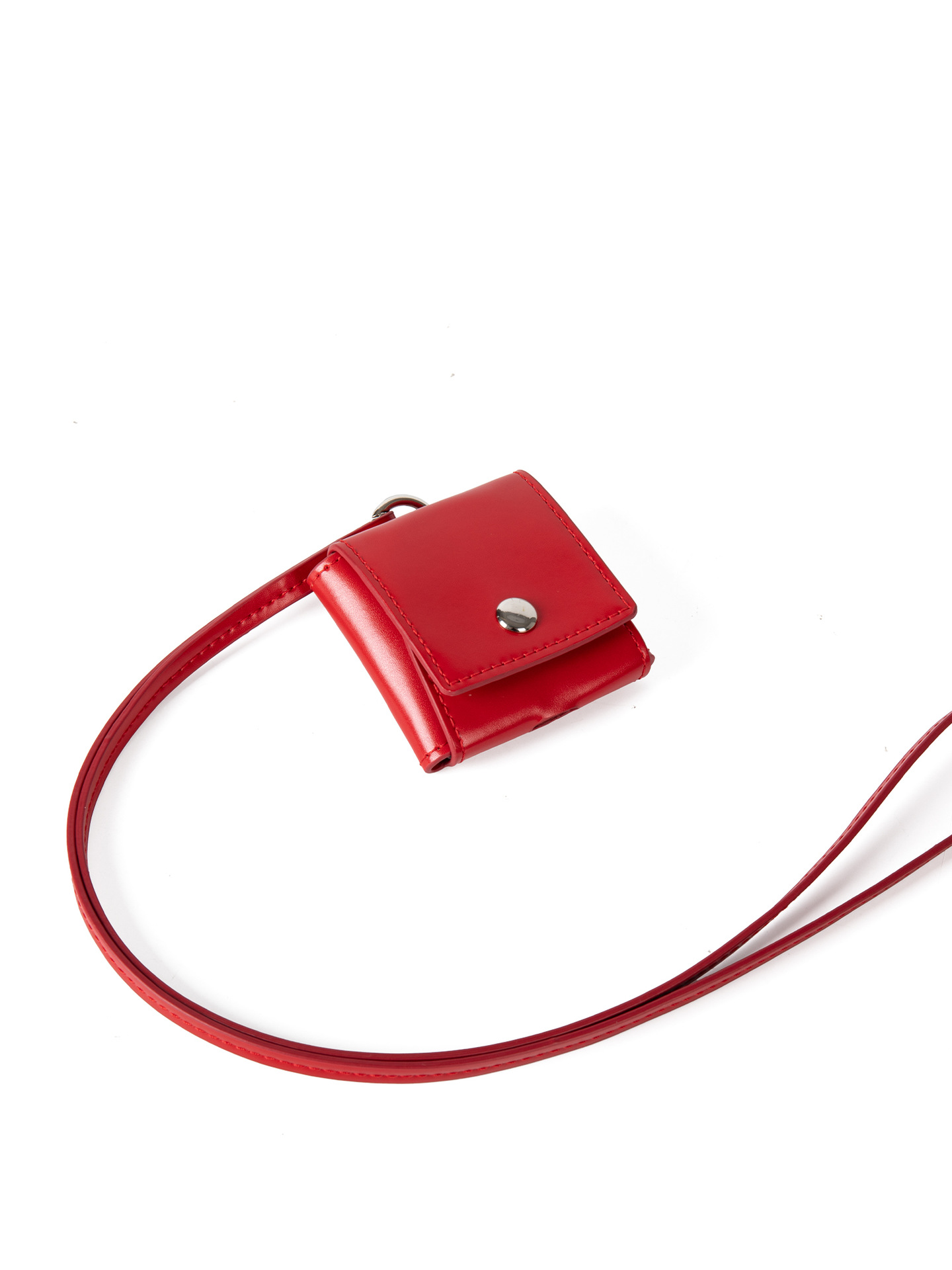 Korean-Style Exquisite And Mini Coin Purse 2025 New Style Solid Color Casual Personality Versatile Neck-Hanging Small Bag