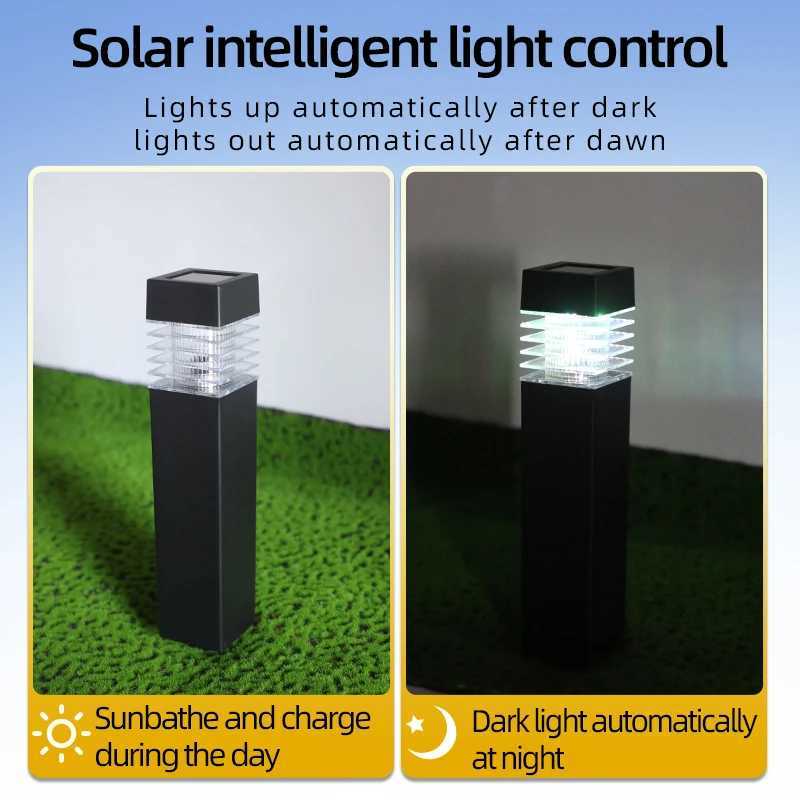 Solar Outdoor Pathway Lights Upgraded Bright LED Garden Lighting for Patio Driveway Walkways Landscaping Decor Waterproof Lamp C250922