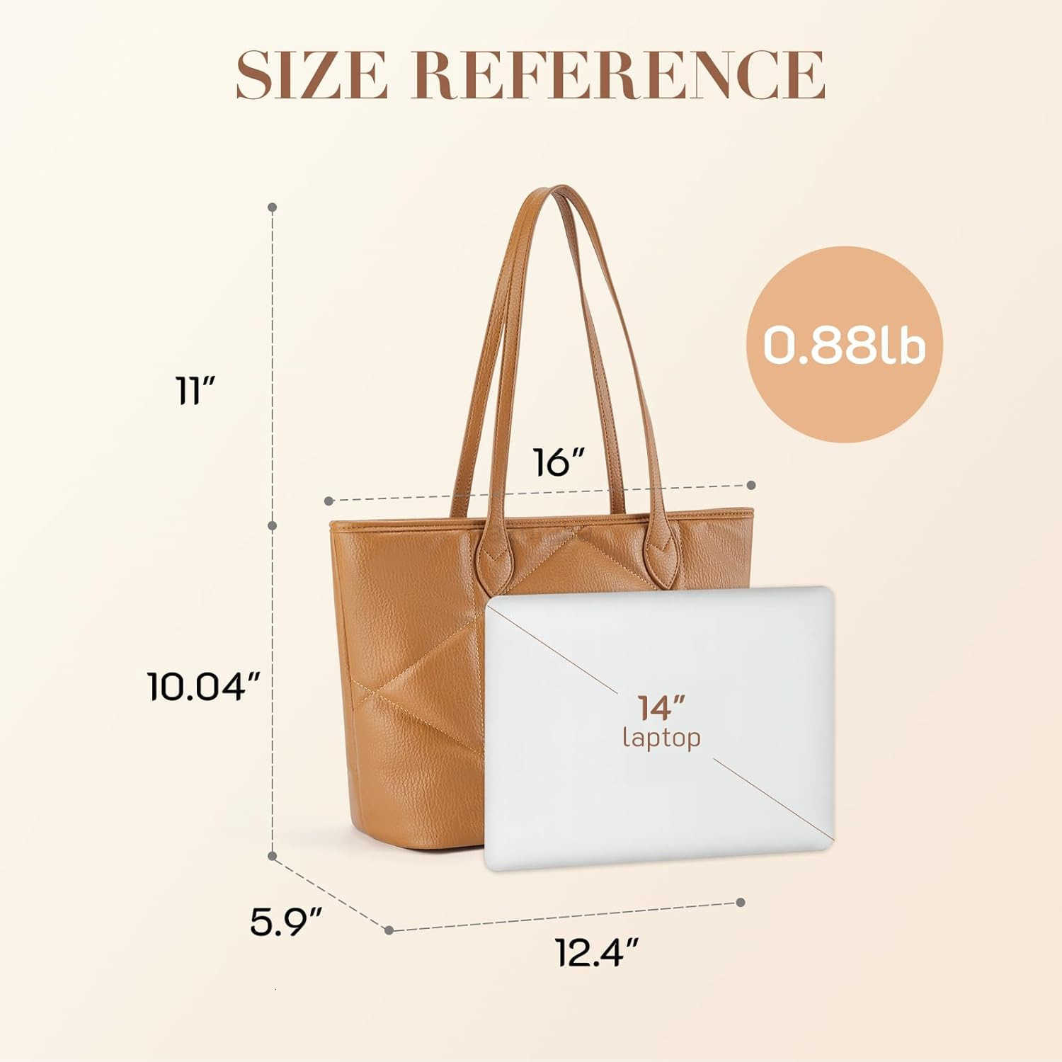 Missnine Quilted Tote Bags with Zipper Vegan Leather Purses and Handbags for Women Large Hobo Shoulder Bag Z250922