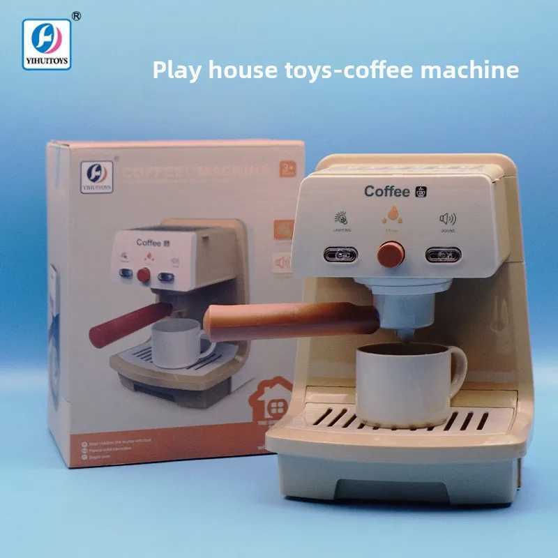Childrens Play House Simulation Coffee Machine Toy Simulation Kitchen 2024 Role Play Girl Year Old C250922