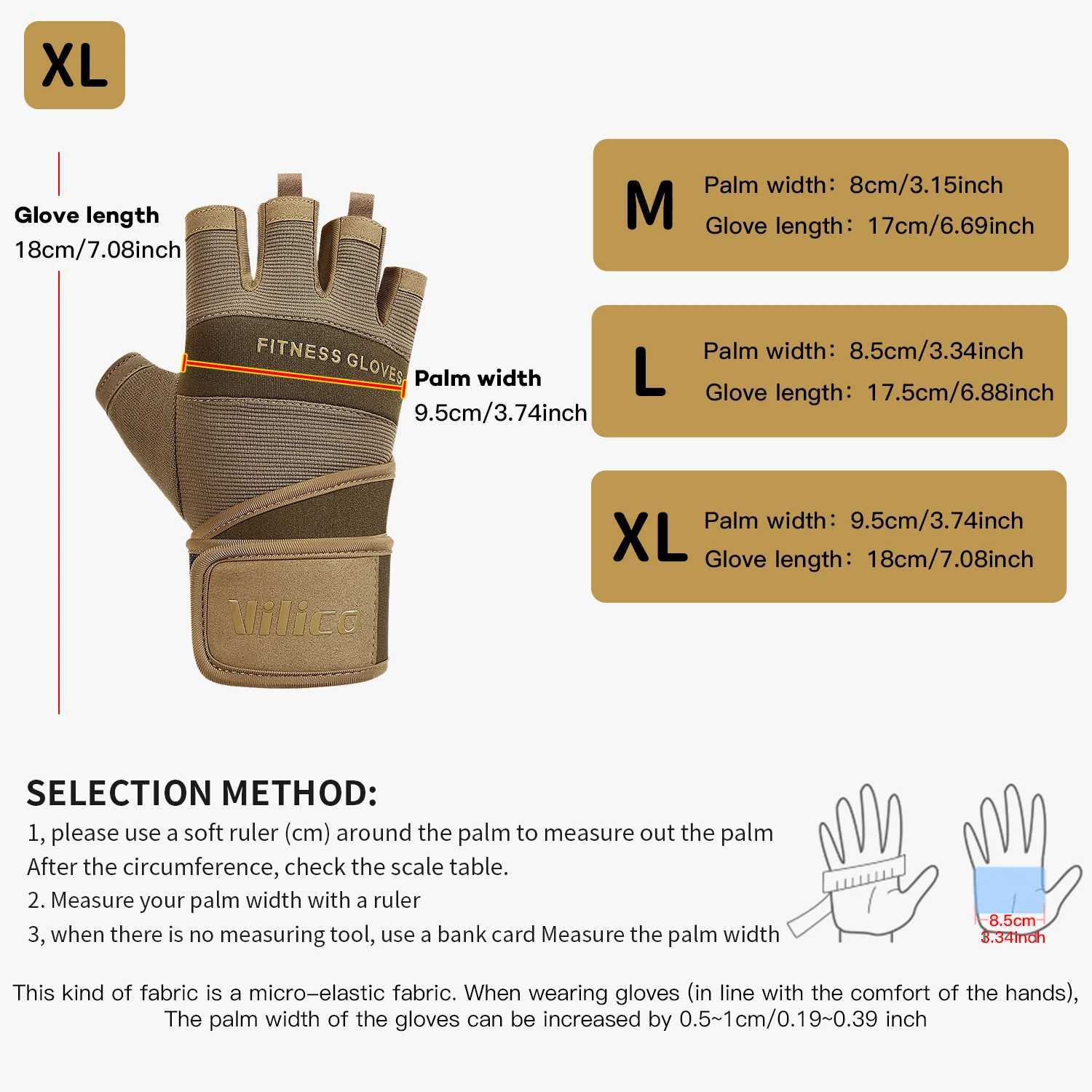 Cycling Gloves Half Finger Gym Weightlifting Dumbbell Training AntiSlip Fitness Gloves Workout Crossfit Exercise Gloves J2509221