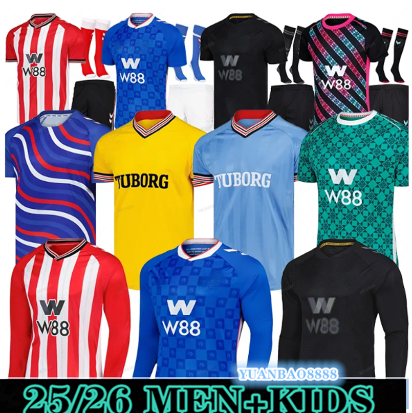 24 25 26 SUNDERLANDS Soccer Jerseys STEWART SIMMS ROBERTS AMAD CLARKE DAJAKU EMBLETON EVANS 2025 Football Shirt PRITCHARD Mens Jersey Kids Kit 16-4XL