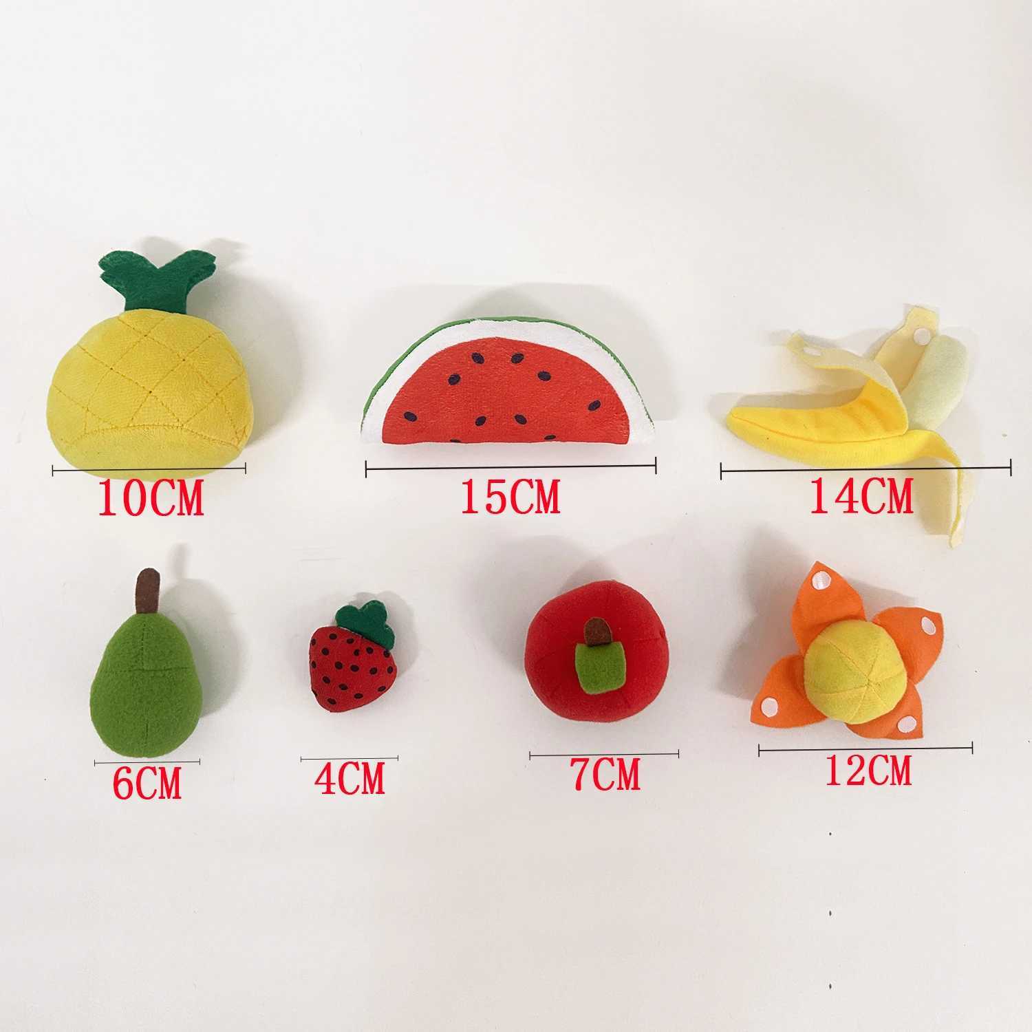 8pcs Felt Food vegetable basket Set Soft Felt cloth Fruits Pretend Play Toy Felt Fruit Children Kitchen Role Playing Toys Gifts C250922