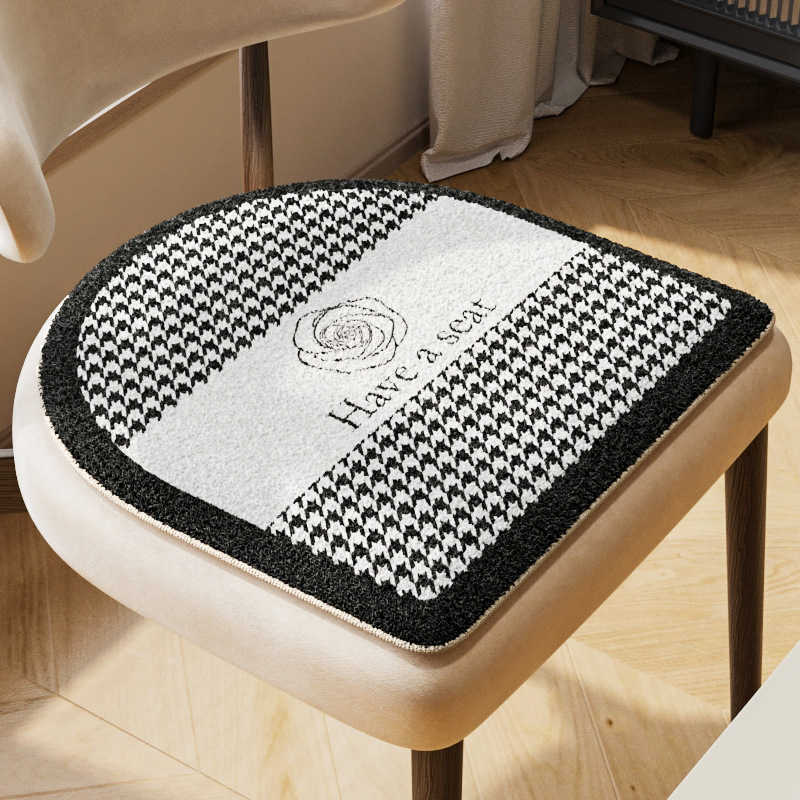 Dining Chair Cushion AllSeason Universal Shaped Seat Cushion HighEnd Dining Table Chair Cover NonSlip Thickened Stool Cushion C250922