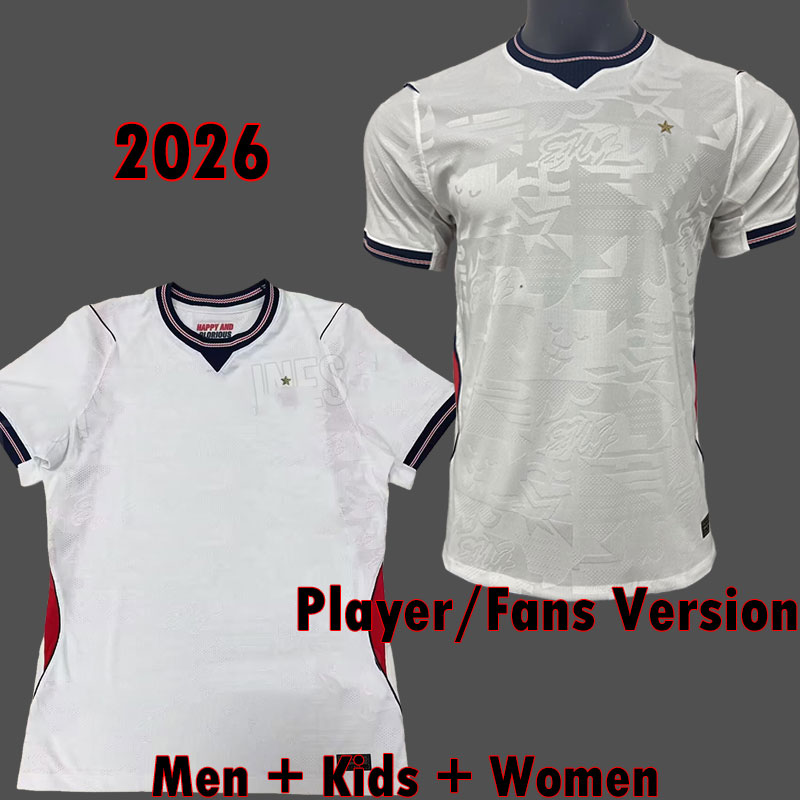 2026 SAKA FODEN kit ENGLANDS Soccer Jerseys BELLINGHAM PALMER 26 27 KANE National ENGLAND Football shirt Women shirts White Men Kids kits 3XL 4XL