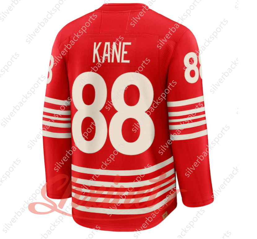 Personalized Custom 2025-26 Centennial Hockey Jersey Lucas Raymond Alex DeBrincat Patrick Kane Copp Moritz Seider Cam Talbot Marco Kasper