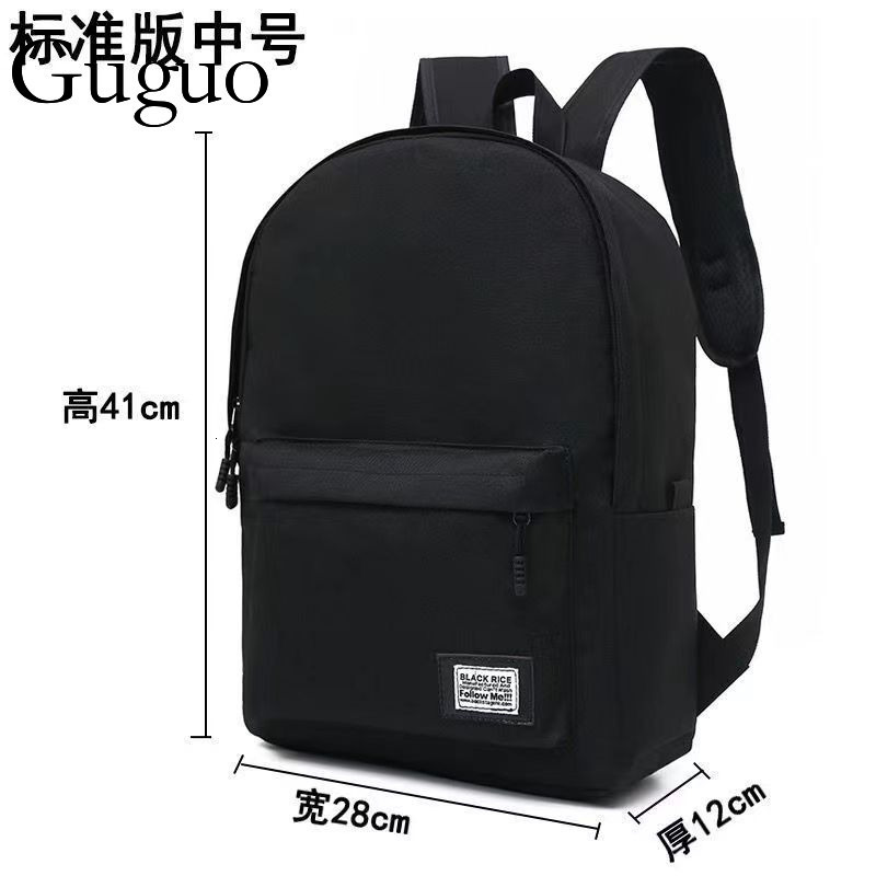 Guguo Designer Bag Cross-border Source Simple Backpack USB Charging Men's Laptop Bag Large Capacity Casual Business Luxury Bag Notebook Backpack