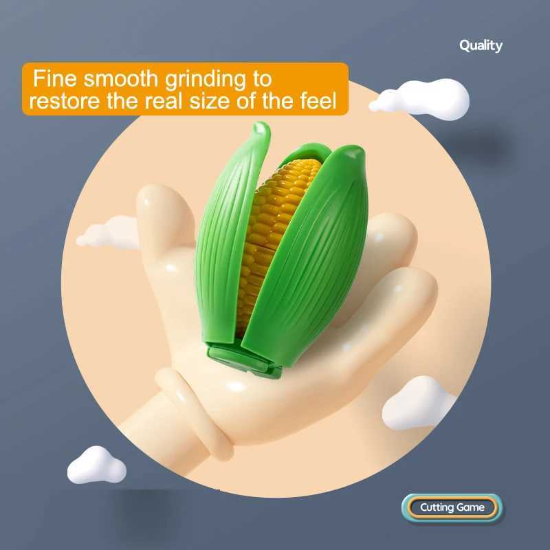 Cuttable Fruits And Vegetables Toy Kitchen Accessories With Knives And Board Pretend Food Play Food Cutting Set For Kids C250922