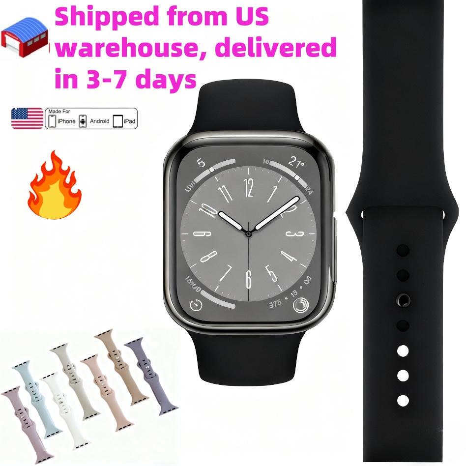 For Smart Watch S10 Straps For watch Orange Box Ultra 2 Series 10 46mm Men Women Watch Bluetooth Call Bracelet Wristband Wireless Charging Fitness Tracker