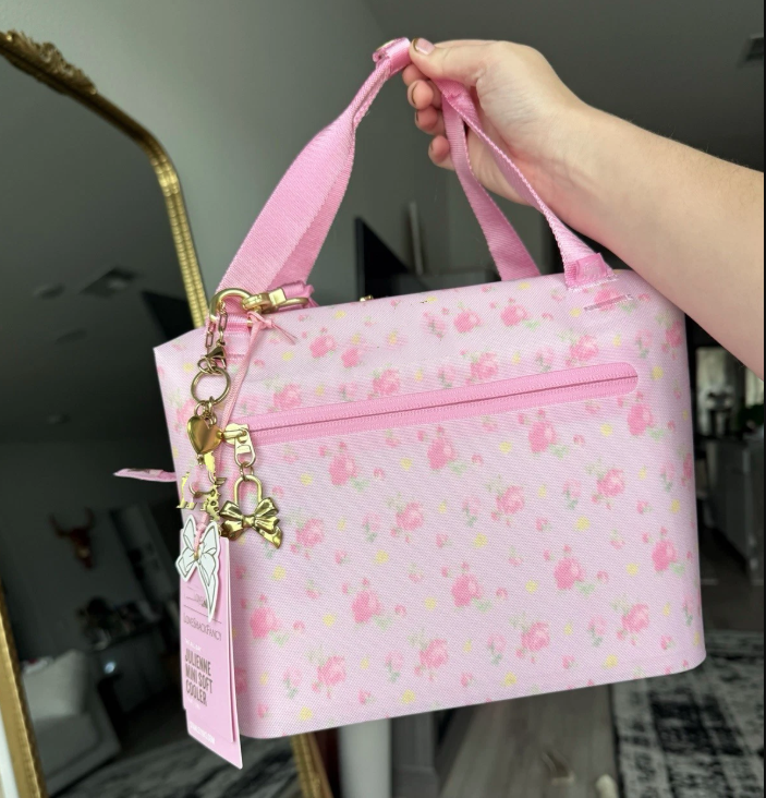 US Warehouse Lunch Bag Box Love Shack Fancy Ibiza Sunse All Day Julienne Mini Soft Cooler10Can Recycled Polyester Cooler 12Hour Cooling Travel Beach B